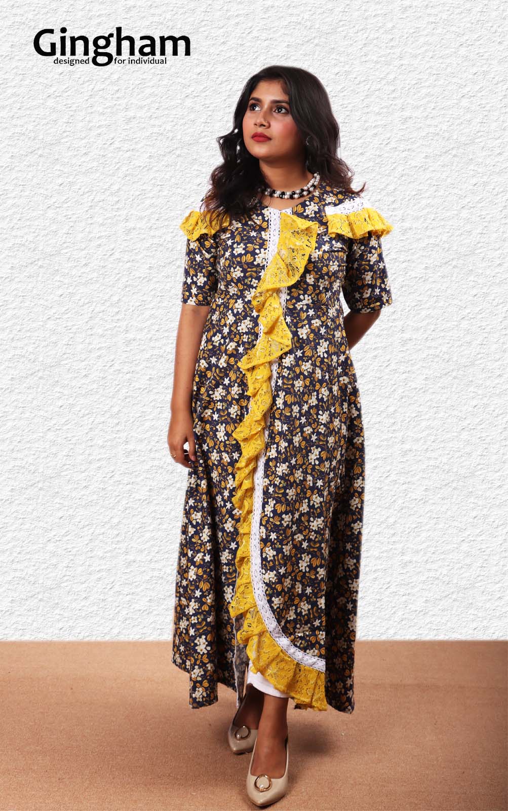 Rangmaya Frill Stylish Wear Designer Kurti Collection : Textilecatalog